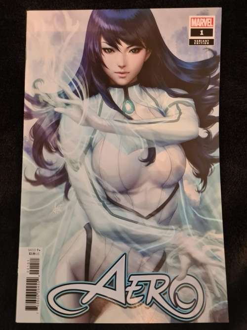 Marvel comics - AERO #1 - Stanley Artgerm Lau variant + one free comic