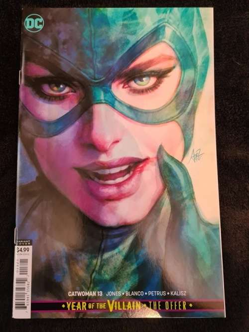 DC Comics - Catwoman #13 - Stanley Artgerm Lau Variant + one free comic