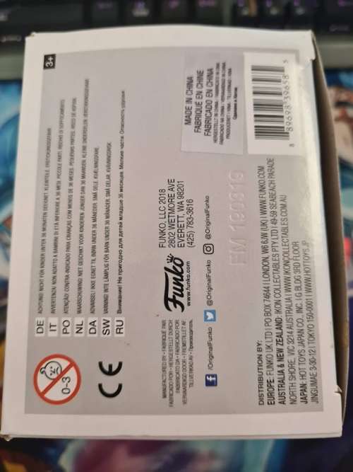 Funko Pop! - Dragon Ball Z -  Vegeta - Silver Chrome - Funimation (Box Damage) + Protector