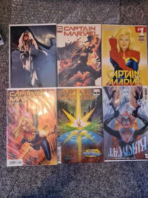 Comic book collection! - Marvel, DC, Spiderman, Wonder Woman, Captain Marvel, Artgerm - 72 books