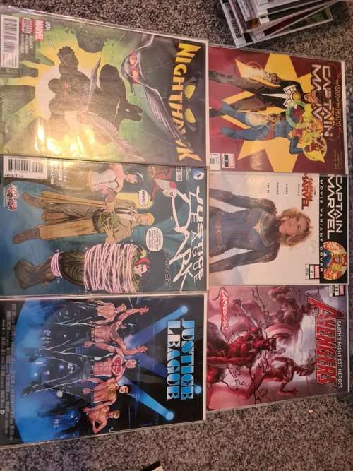 Comic book collection! - Marvel, DC, Spiderman, Wonder Woman, Captain Marvel, Artgerm - 72 books