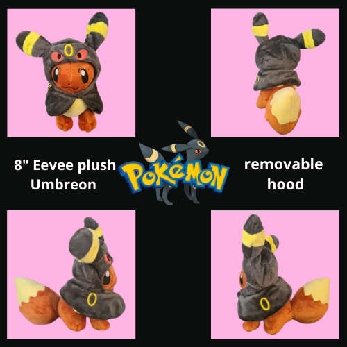 Pokemon Eevee Cosplay plush - Umbreon
