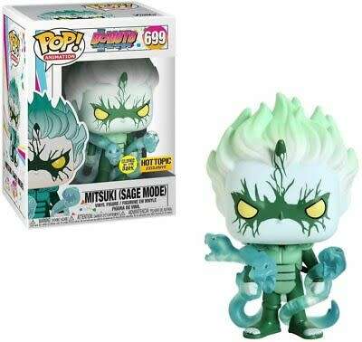 Funko Pop Animation MITSUKI (SAGE MODE) GLOW GITD Hot Topic Exclusive