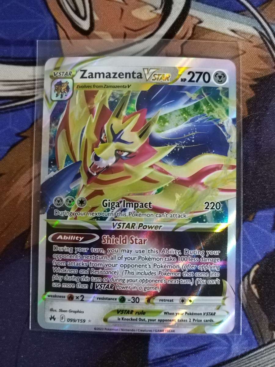Pokemon Trading Card Game - Zamazenta VSTAR #99 - English