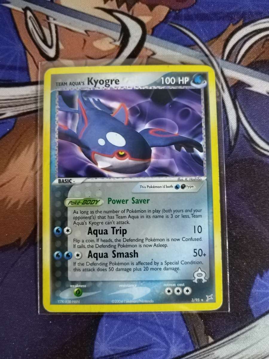 Pokemon Trading Card Game - Kyogre #3 - English
