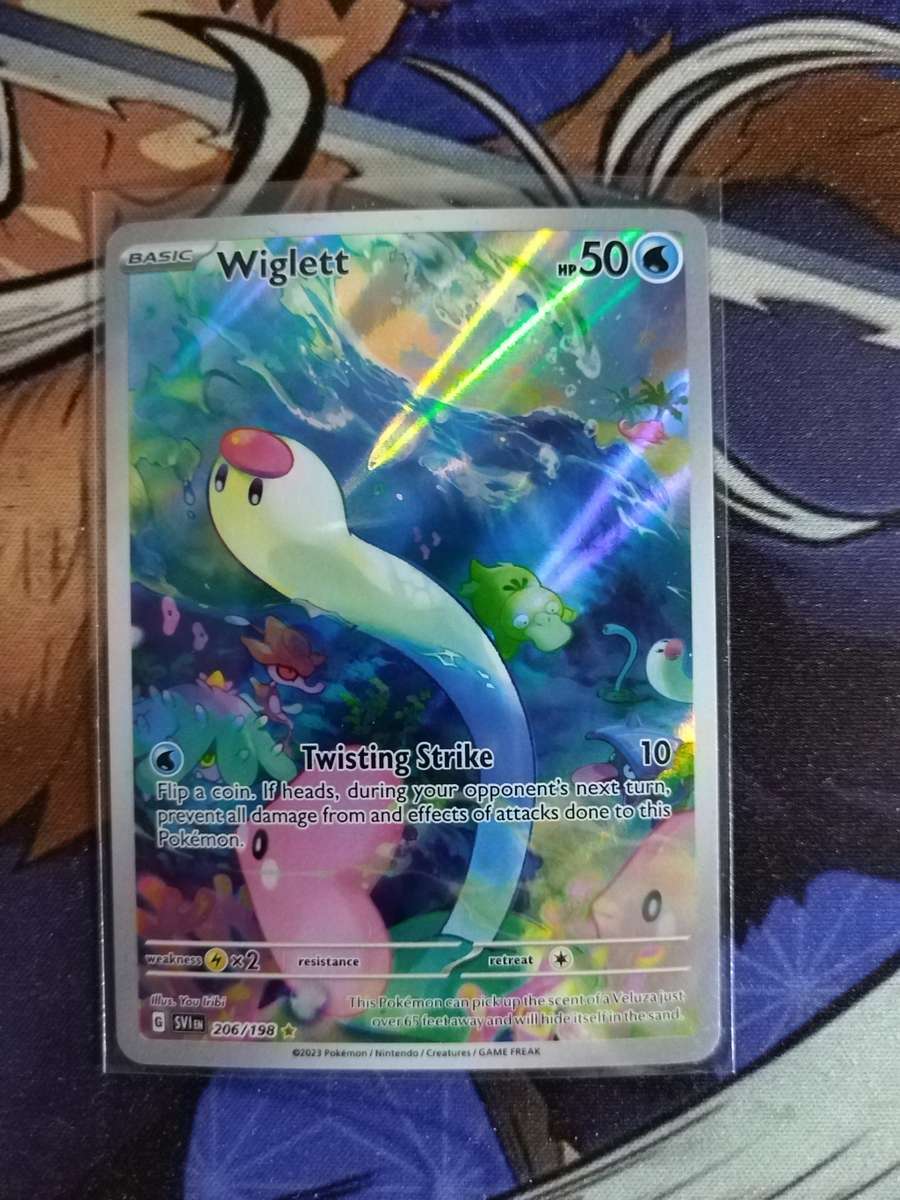 Pokemon Trading Card Game - Wiglett #206 - English