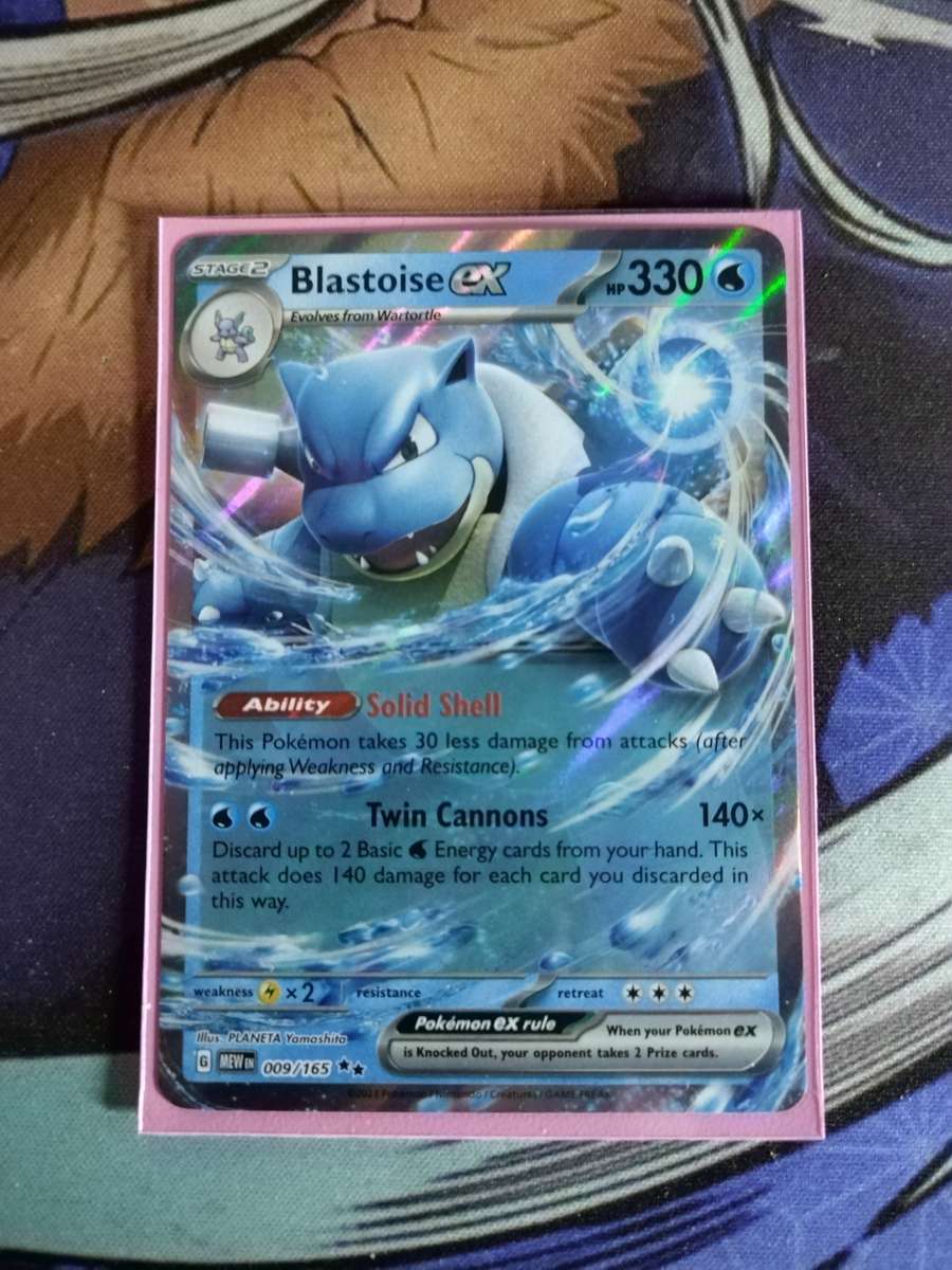 Pokemon Trading Card Game - Blastoise Ex #9 - 151 - English