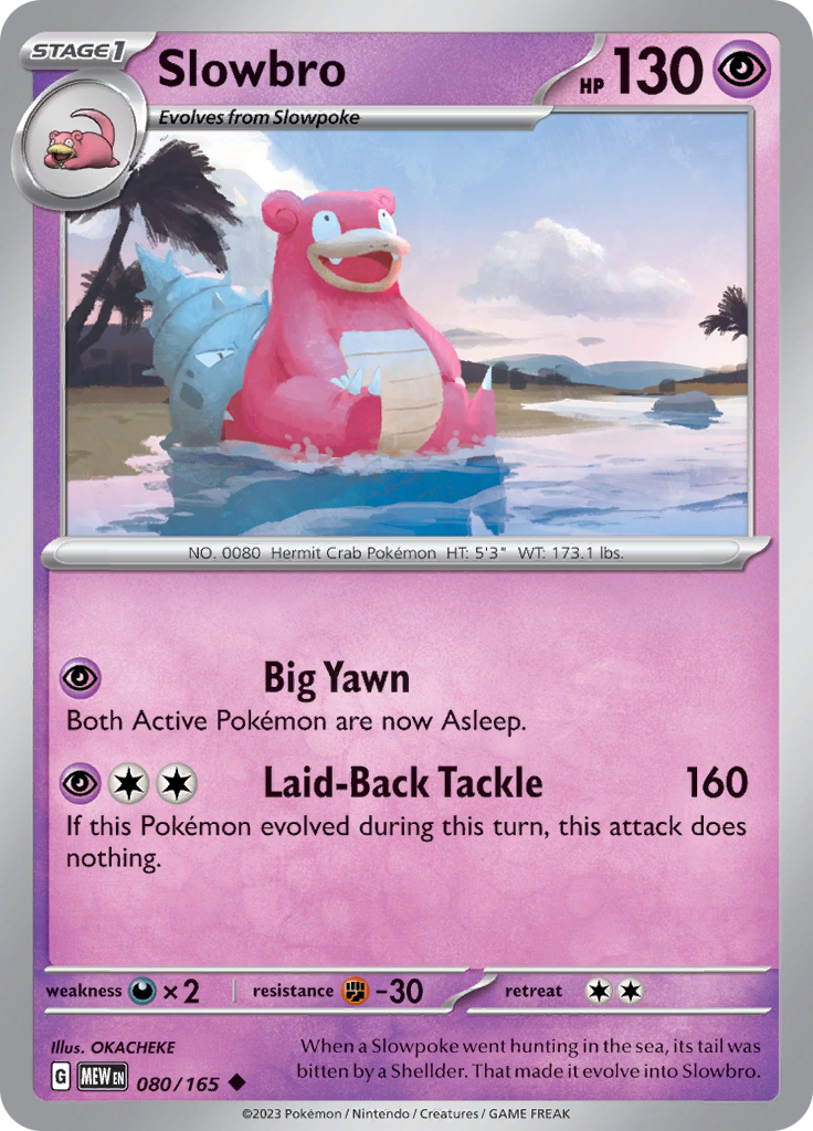 Pokemon Trading Card Game - 151 - Slowbro
