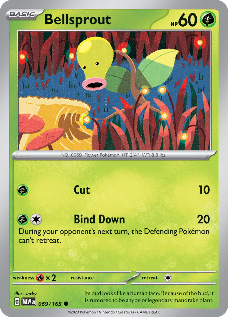 Pokemon Trading Card Game - 151 - Bellsprout