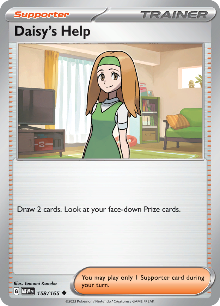 Pokemon Trading Card Game - 151 - Daisy`s Help
