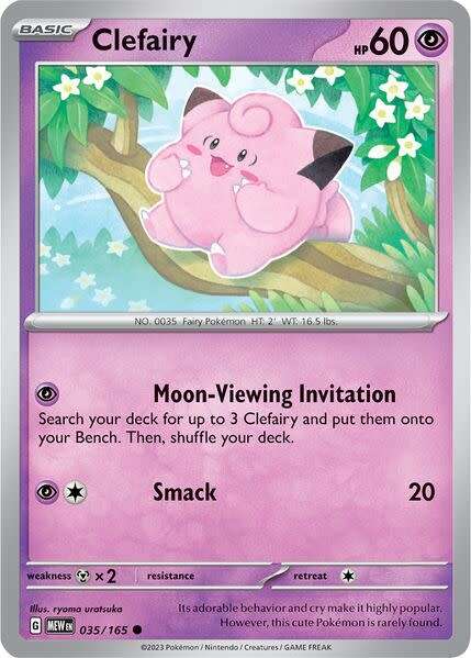 Pokemon Trading Card Game - 151 - Clefairy