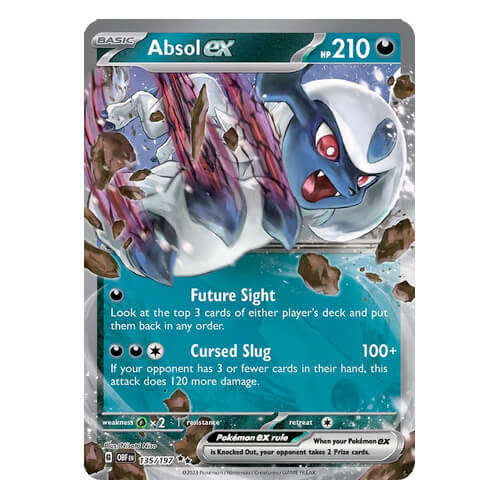 Pokemon Trading Card Game - Absol Ex #135 - English
