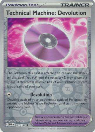Pokemon Trading Card Game - Technical Machine: Devolution - 177/182 - Uncommon Reverse Holo Scarlet