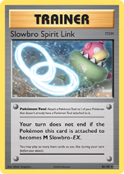 Pokemon Trading Card Game - Slowbro Spirit Link - 86/108 - Uncommon XY: Evolutions Singles
