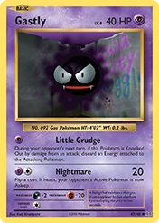 Pokemon Trading Card Game - Gastly - 47/108 - Common XY: Evolutions