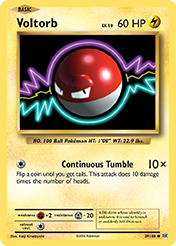Pokemon Trading Card Game - Voltorb - 39/108 - Common XY: Evolutions