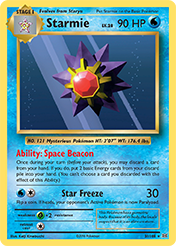 Pokemon Trading Card Game - Starmie - 31/108 - Rare XY: Evolutions