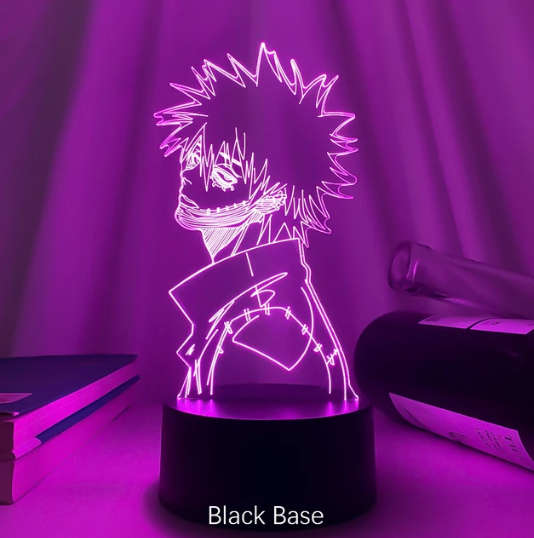 LED Acrylic Lamp - My Hero Academia - Dabi