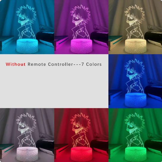 LED Acrylic Lamp - My Hero Academia - Dabi