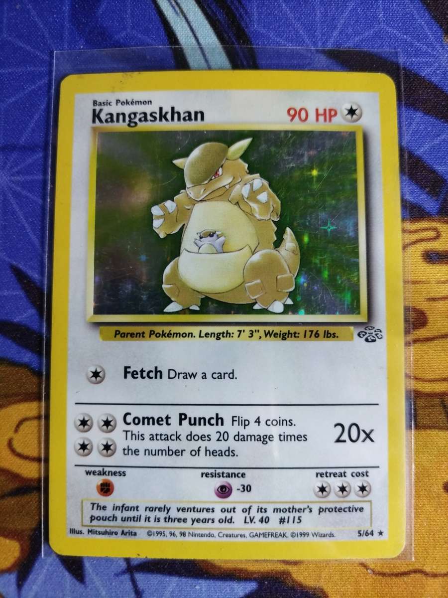 Pokemon Trading Card Game - Kangaskhan - 5/64 - Holo Unlimited Jungle