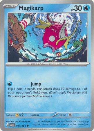 Pokemon Trading Card Game - Magikarp - 044/198 - Common Scarlet & Violet (Base Set)