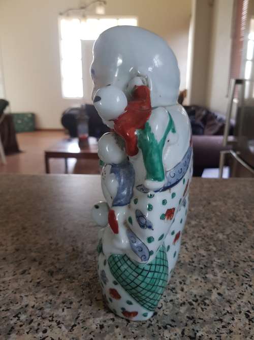 Chinese laughing buddha porcelain