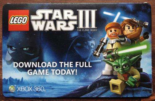 LEGO Star Wars III: The Clone Wars - Xbox 360 Game (Download Code)