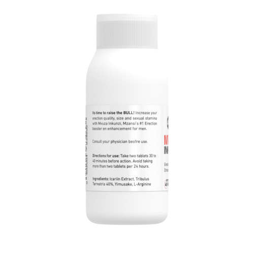 Mvuza Inkunzi Erection Booster and Enhancement for Men