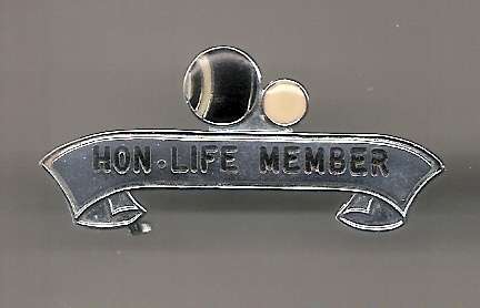 HON.LIFE BOWLING MEMBER BADGE