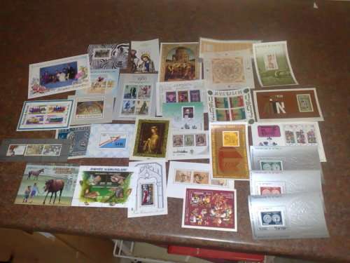 MINISHEETS=30 ASSORTED INTERNATIONAL M/SHEETS-ALL FINE UM-GOOD VALUE