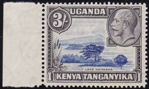 KUT - KGV, 3 SHILLING SINGLE STAMP (PERF 14), FINE M/M - CV:R240!!!!!