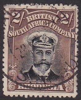 BSAC - KGV ADMIRAL, 2 SHILLING SINGLE STAMP (DIE 1), FINE USED - CV:R1100!!!!!