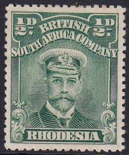 BSAC - KGV ADMIRAL, 1/2D SINGLE STAMP, FINE M/M - CV:R170!!!!!