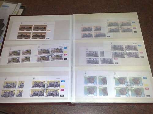 GOOD PRONTO 16 PAGE DOUBLESIDED(=32 TO USE)-WITH 154 SWA CONTROLS BLOCKS,FINE LOT