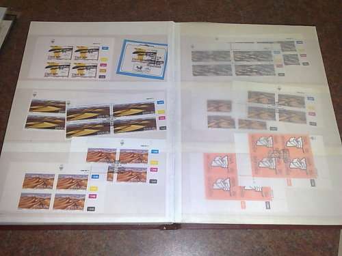 GOOD PRONTO 16 PAGE DOUBLESIDED(=32 TO USE)-WITH 154 SWA CONTROLS BLOCKS,FINE LOT