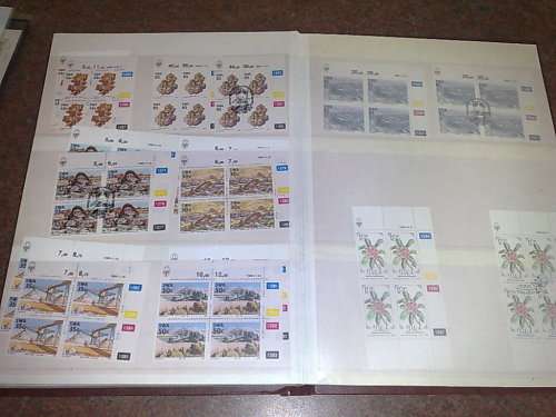 GOOD PRONTO 16 PAGE DOUBLESIDED(=32 TO USE)-WITH 154 SWA CONTROLS BLOCKS,FINE LOT
