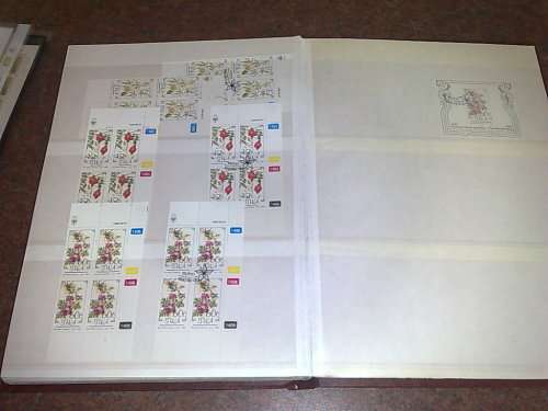 GOOD PRONTO 16 PAGE DOUBLESIDED(=32 TO USE)-WITH 154 SWA CONTROLS BLOCKS,FINE LOT