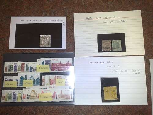 INTERESTING LITTLE JOBLOT TO CLEAR,CARDS,PACKETS,STOCK PAGE ETC-SEE PHOTOS