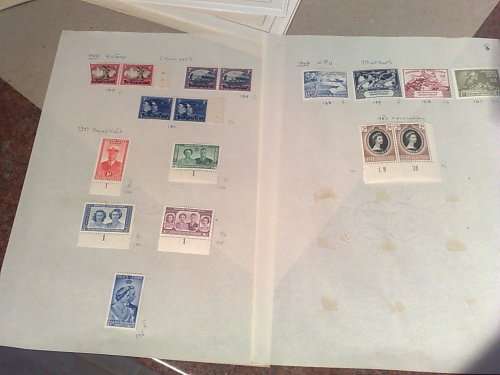 GENUINE GLORY LOT TO CLEAR-STOCK CARDS WITH STAMPS.PAGES,PACKETS-MOSTLY GOOD CONDITION,SEE PHOTOS