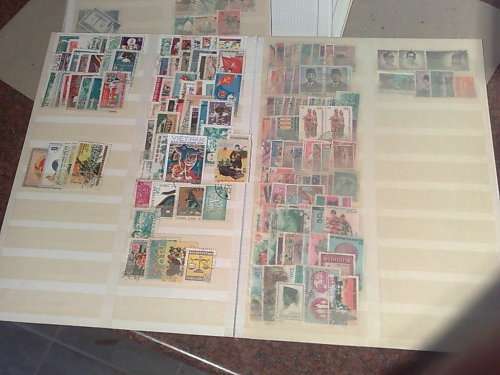 GENUINE GLORY LOT TO CLEAR-STOCK CARDS WITH STAMPS.PAGES,PACKETS-MOSTLY GOOD CONDITION,SEE PHOTOS