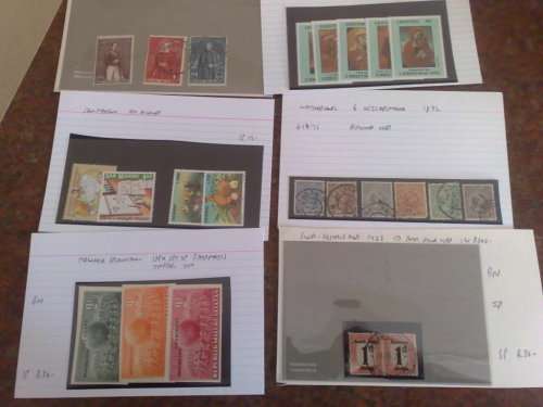 GENUINE GLORY LOT TO CLEAR-STOCK CARDS WITH STAMPS.PAGES,PACKETS-MOSTLY GOOD CONDITION,SEE PHOTOS