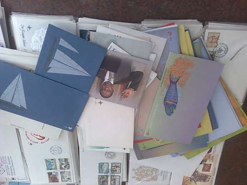 BULKLOT OF COVERS TO CLEAR-BOX FULL,OVER 620 COVERS,MAINLY RSA,SOME GB ETC-80% PLUS FINE