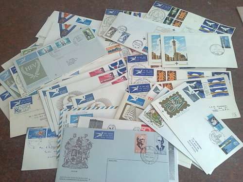 BULKLOT OF COVERS TO CLEAR-BOX FULL,OVER 620 COVERS,MAINLY RSA,SOME GB ETC-80% PLUS FINE