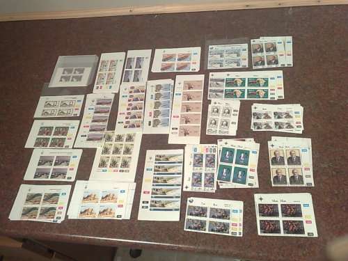 RSA,SWA,NAMIBIA-25 FULL SETS OF CONTROL BLOCKS-ALL FINE UM,SOME BETTER SETS