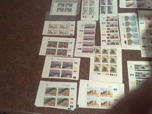 RSA,SWA,NAMIBIA-25 FULL SETS OF CONTROL BLOCKS-ALL FINE UM,SOME BETTER SETS