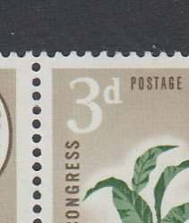 RHOD & NYASALAND-3D TOBACCO-VARIETY-"SERIF ON 3D"-UM BLOCK OF 4