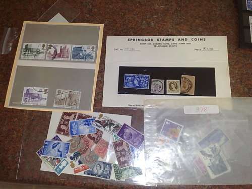 GREAT BRITAIN-SMALL MIXED LOT TO CLEAR,STOCKBOOK,LOOSE PAGES,CARDS ETC