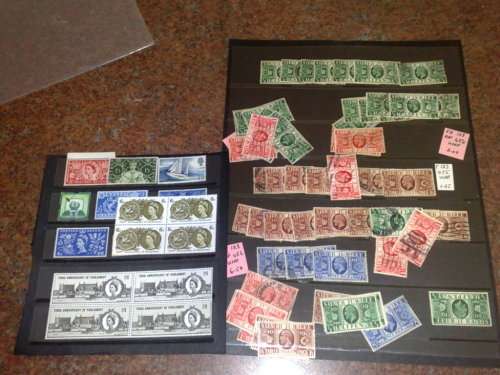 GREAT BRITAIN-SMALL MIXED LOT TO CLEAR,STOCKBOOK,LOOSE PAGES,CARDS ETC