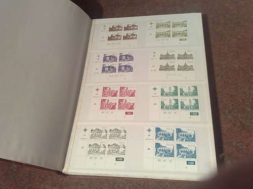 LARGE COLLECTION TO CLEAR-8 STOCKBOOKS PLUS 4 FDC ALBUMS-SOME RUST INTRUSION AND SOILING-