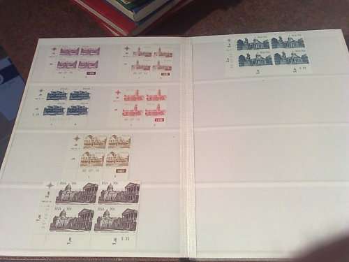 LARGE COLLECTION TO CLEAR-8 STOCKBOOKS PLUS 4 FDC ALBUMS-SOME RUST INTRUSION AND SOILING-